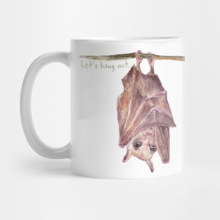 Let's Hang Out Tiny Bats Mug